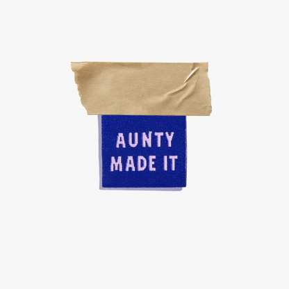 Aunty Made It Sew-in Labels by Kylie and the Machine