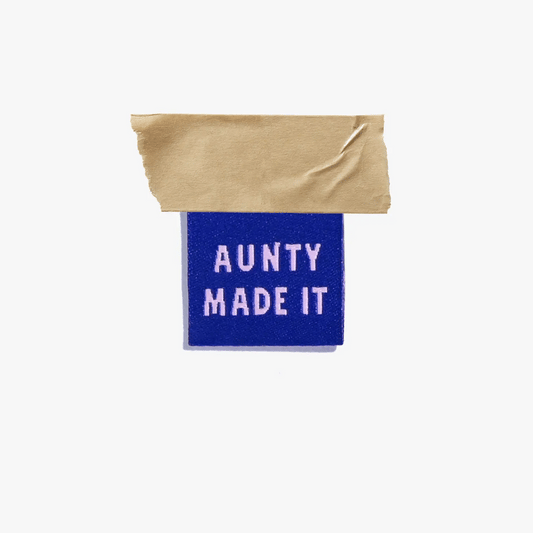 Aunty Made It Sew-in Labels by Kylie and the Machine