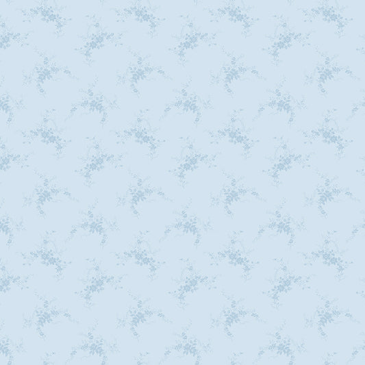 Rosewater Cottage Carleon by Laura Ashley for Riley Blake C18815-BLUE