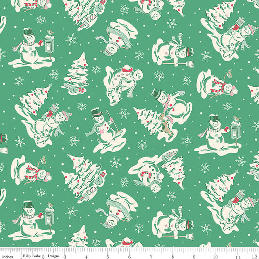 Make Merry Snowman by Cath Kidston for Riley Blake C19591-Alpine