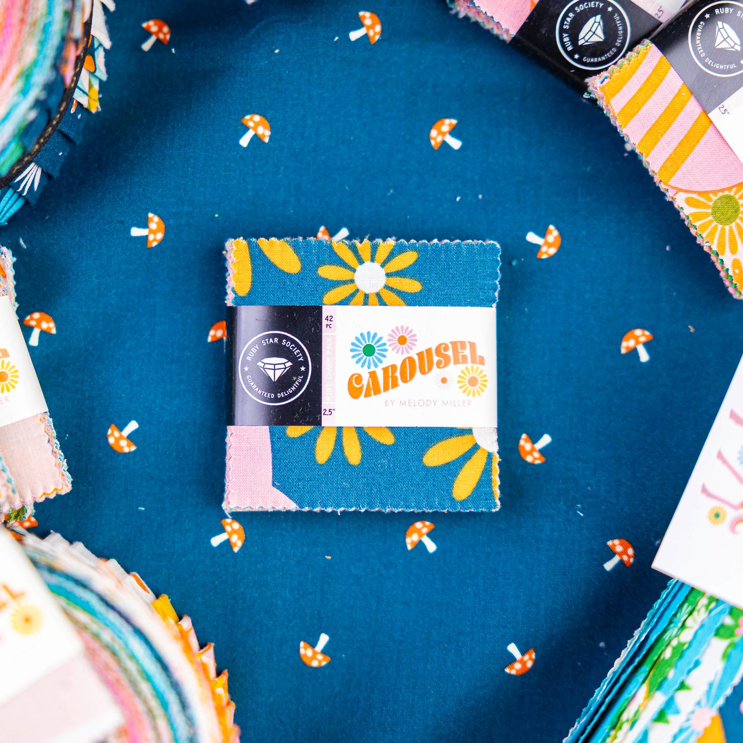 Ruby Star Society - Carousel by Melody Miller - Mini Charms