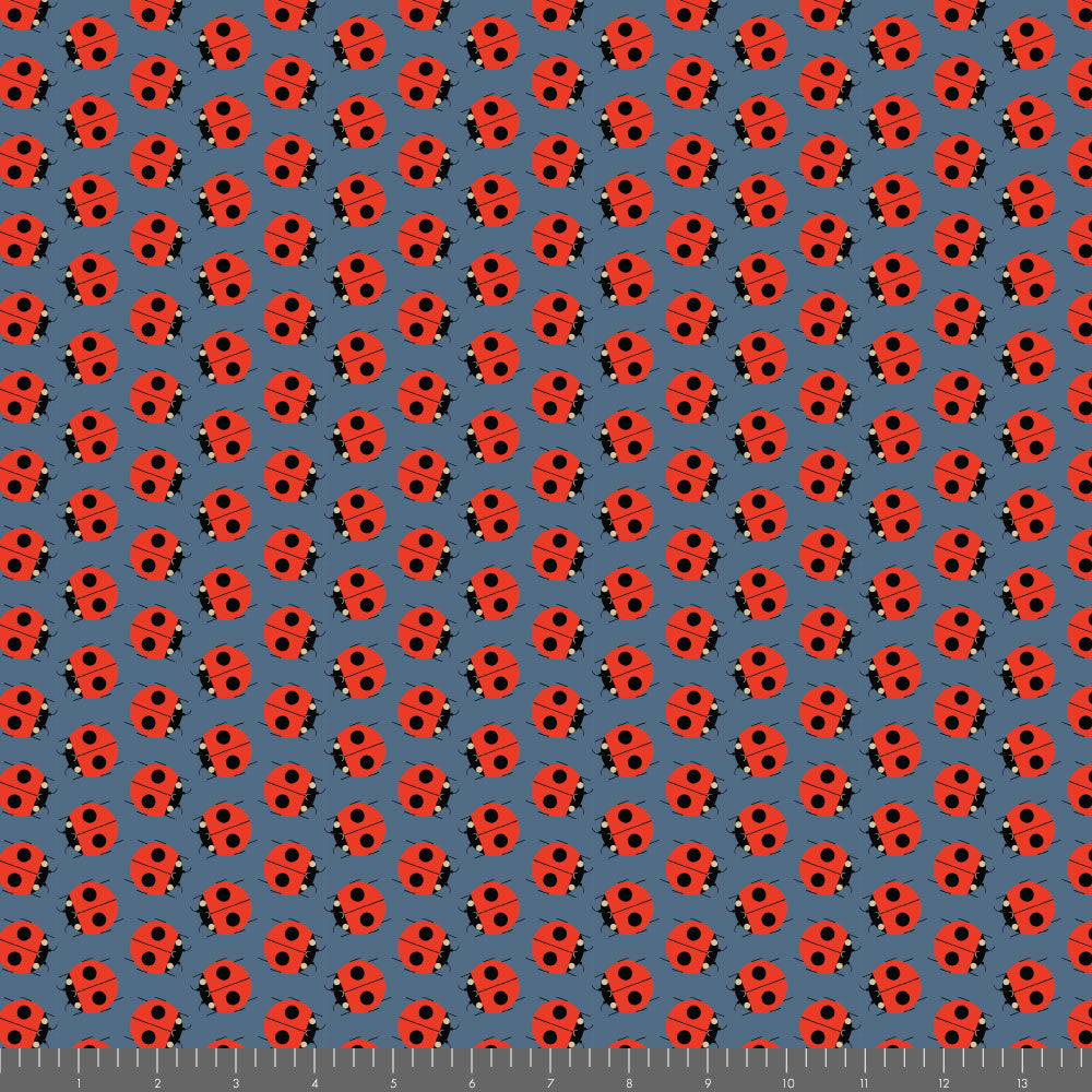 Shaker Lakes Shaker Lakes Ladybug by Charley Harper for Birch Fabrics CH492