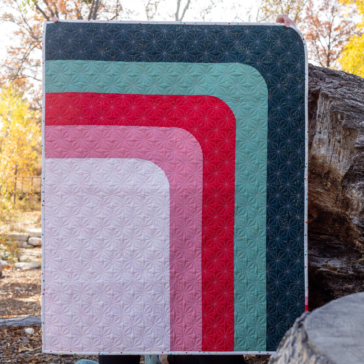 Corner Booth Quilt Pattern (Digital File)