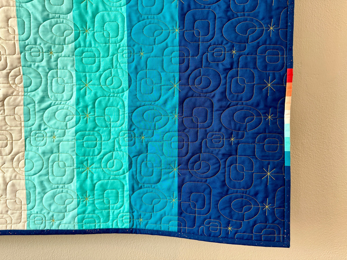 Corner Booth Quilt Pattern (Digital File)