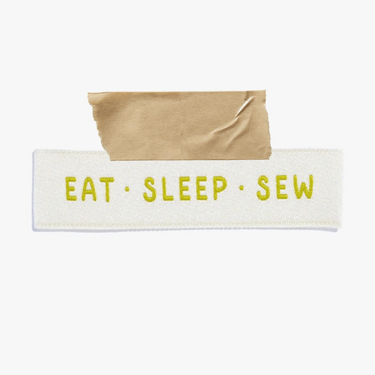 Eat Sleep Sew Labels by Kylie and the Machine