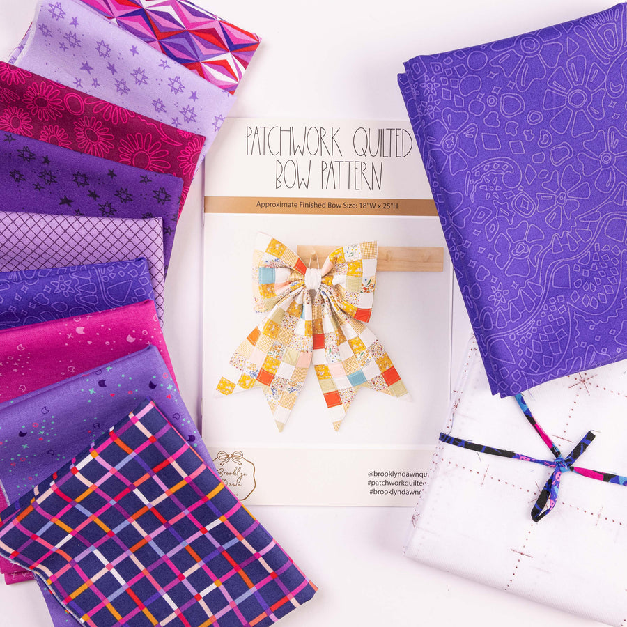 Princess Donut's Purple Ribbon Bow Kit