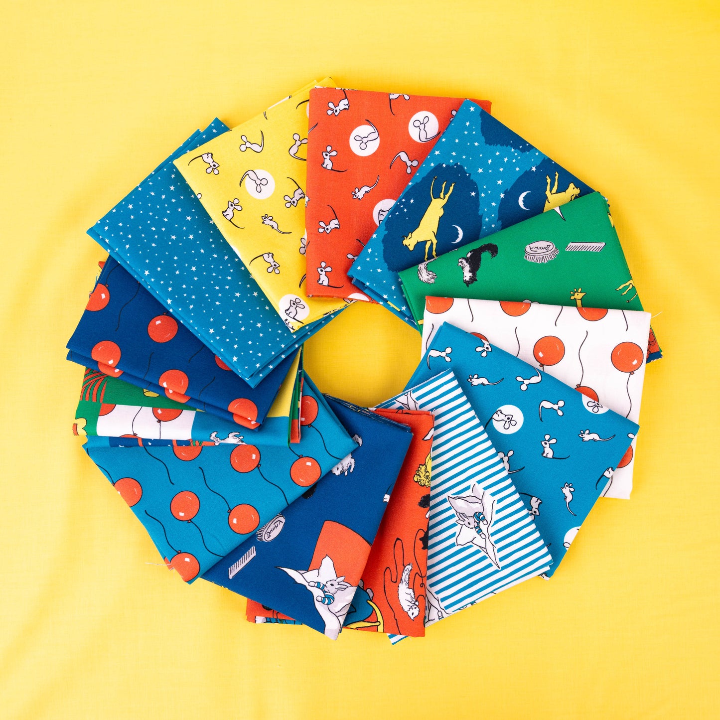 Goodnight Moon 100% Organic Cotton 13 pc Bundle by Cloud 9 Fabric