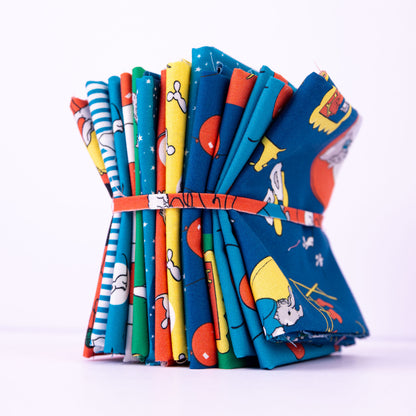 Goodnight Moon 100% Organic Cotton 13 pc Bundle by Cloud 9 Fabric