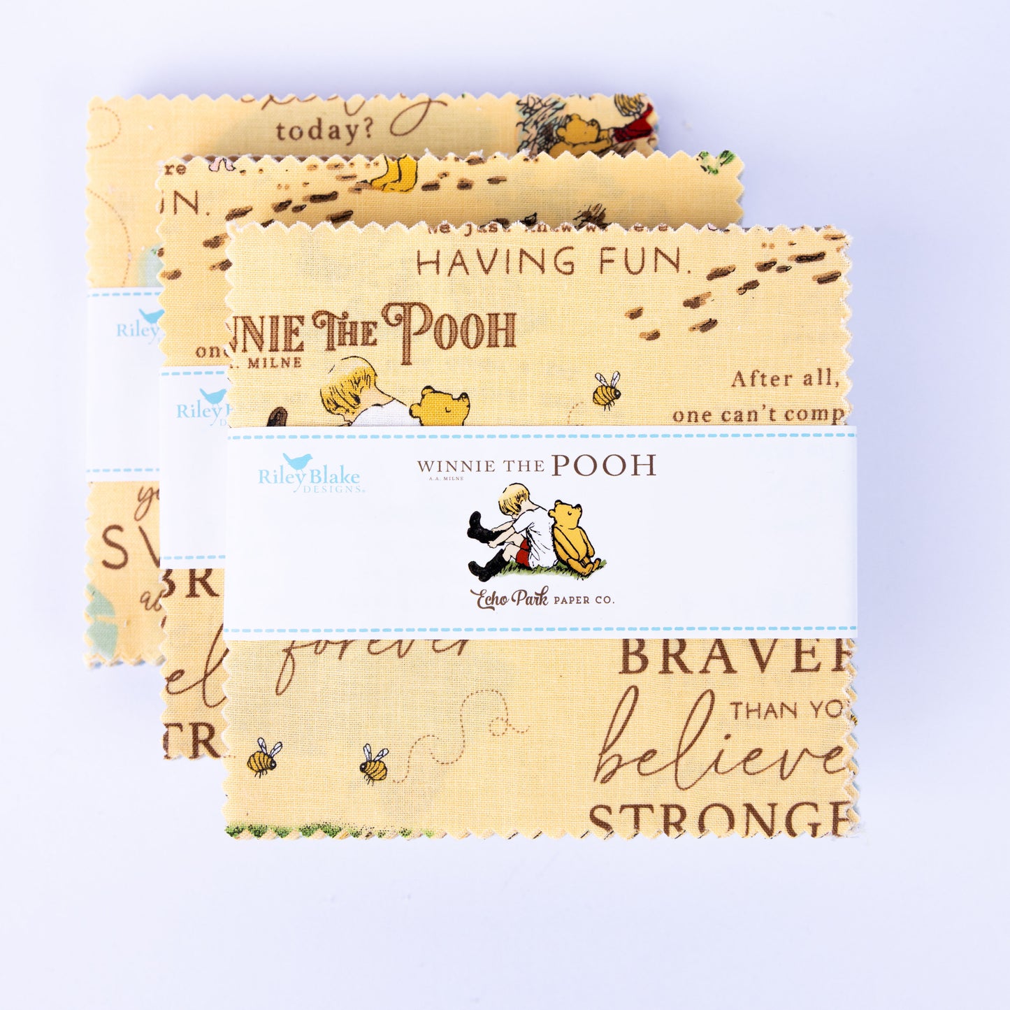 Winnie the Pooh 5" Stacker - by Echo Park Paper Co. for Riley Blake