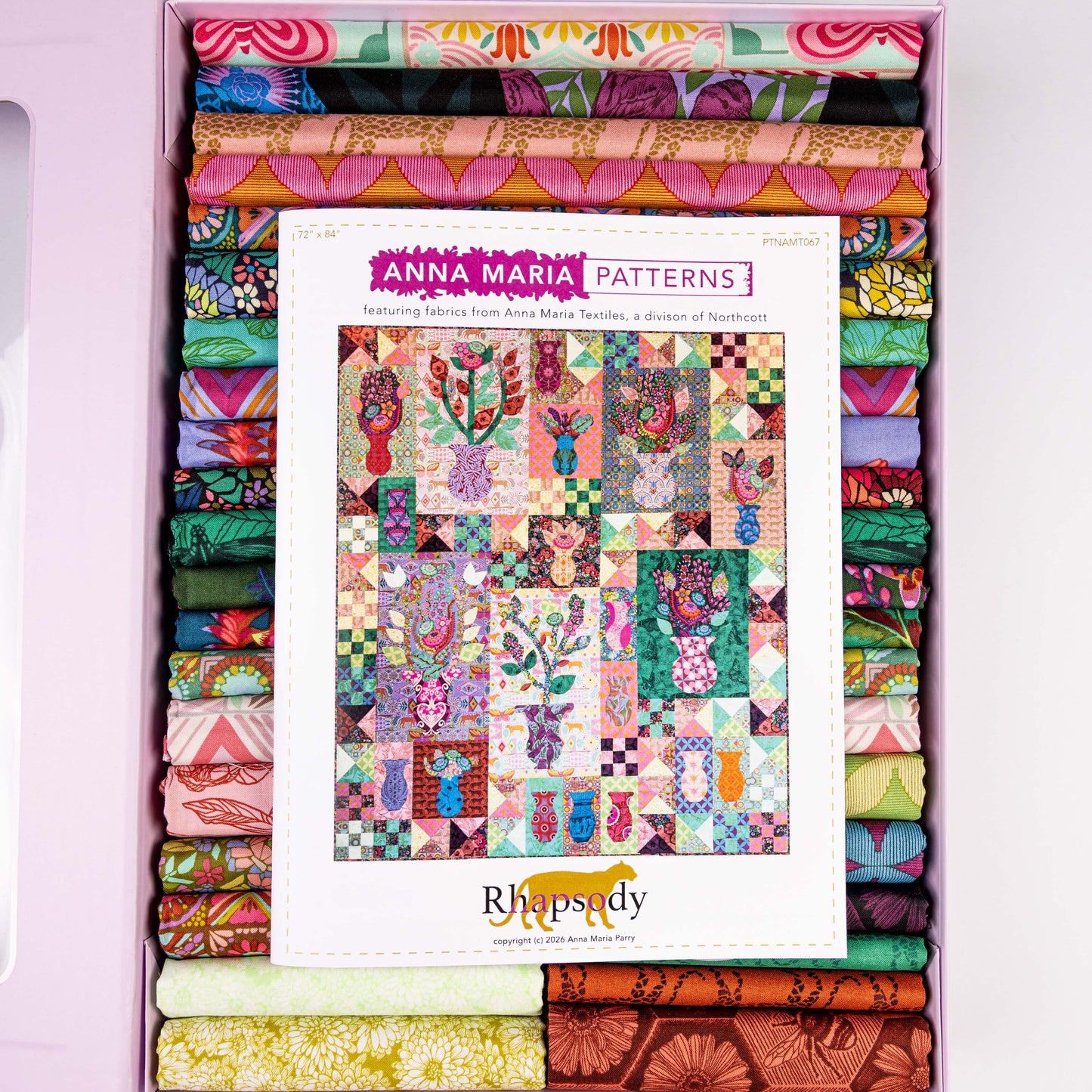 Rhapsody Quilt Kit - Anna Maria for Northcott