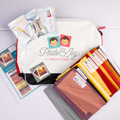 DESTASH: Pride & Joy Quilting Capturing Memories Road Trip Paper Piecing Kit