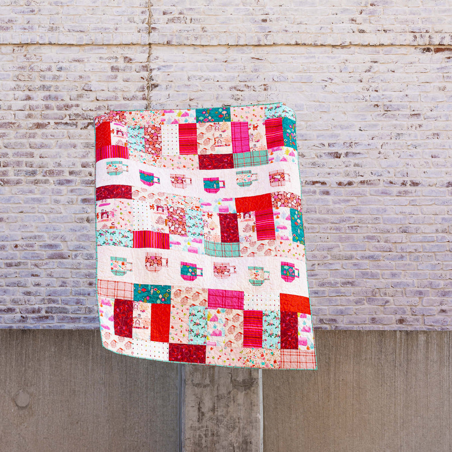 Hot Cocoa Christmas Quilt Kit