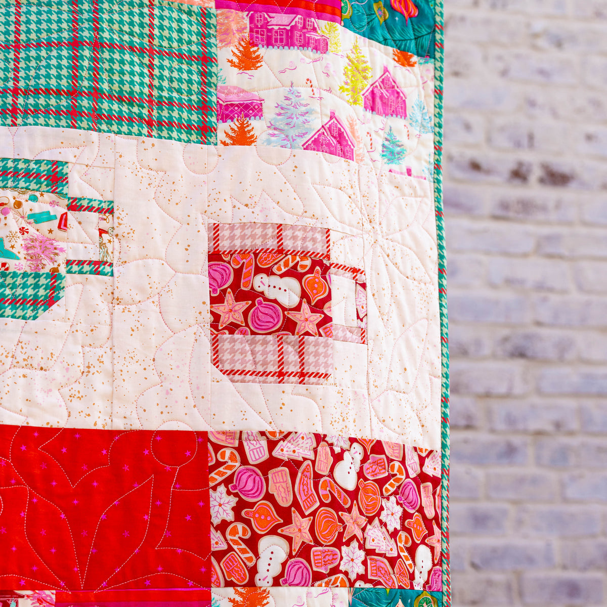 Hot Cocoa Christmas Quilt Kit