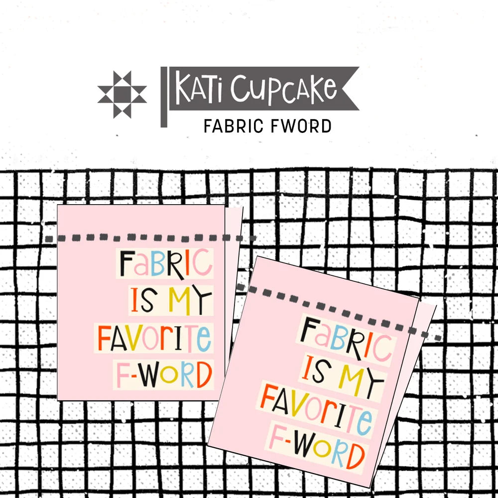 FABRIC FWORD- Sewing Labels by Kati Cupcake