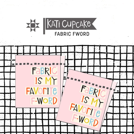 FABRIC FWORD- Sewing Labels by Kati Cupcake