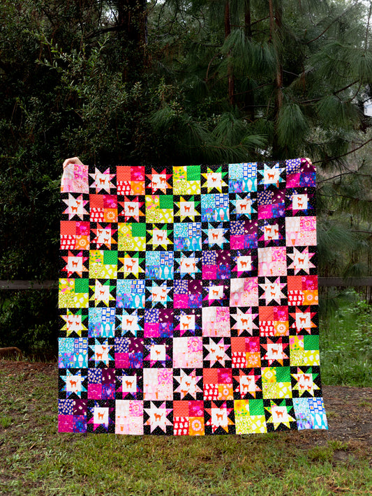 Fussy Kitties Quilt Kit x Collab with Mommy & Me Quilt Co.