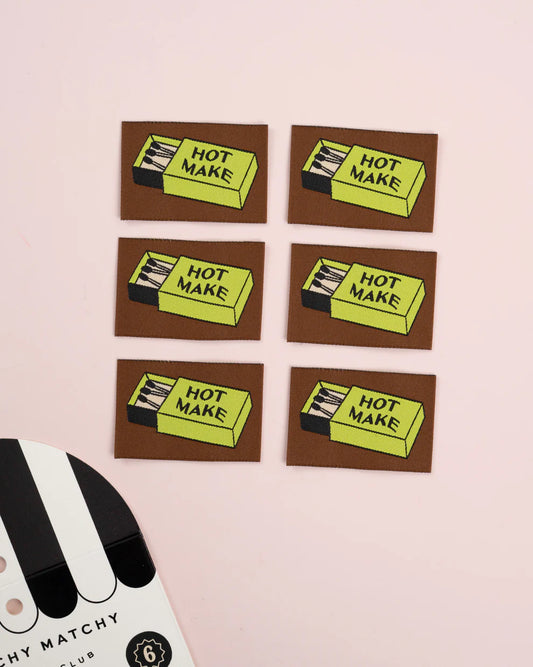 Hot Make Large Garment Labels by Matchy Matchy
