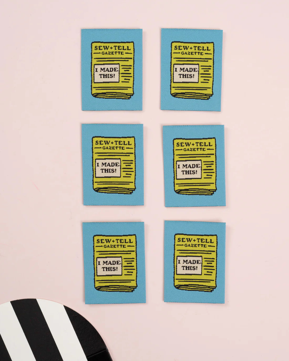 Sew and Tell Gazette Large Garment Labels by Matchy Matchy