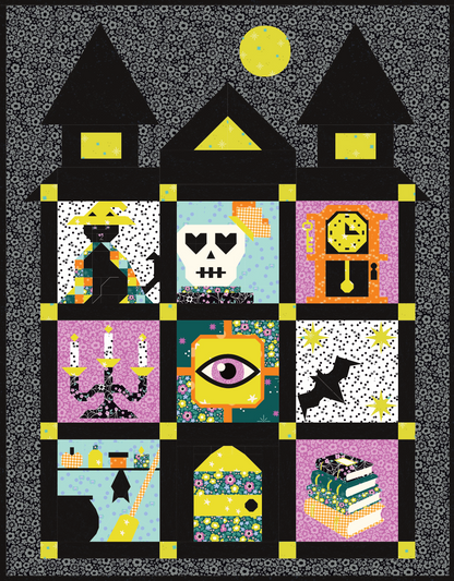 PREORDER: Forgotten Room - Quilt with Miss Kate Exclusive Ghostly Gardens Quilt Kit