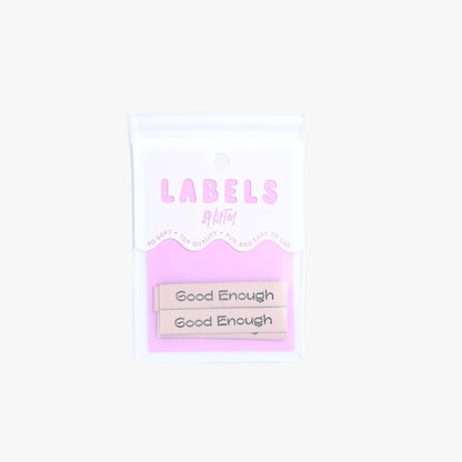 'Good Enough' Nude Pink Labels by Kylie and the Machine
