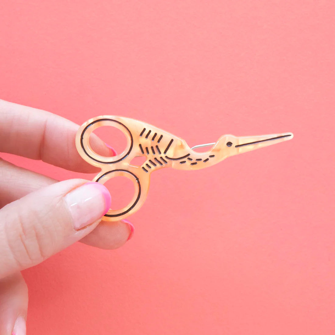 Stork Scissors Hair Clip by Sarah Hearts