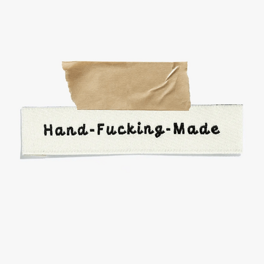 Hand-Fucking-Made Labels by Kylie and the Machine