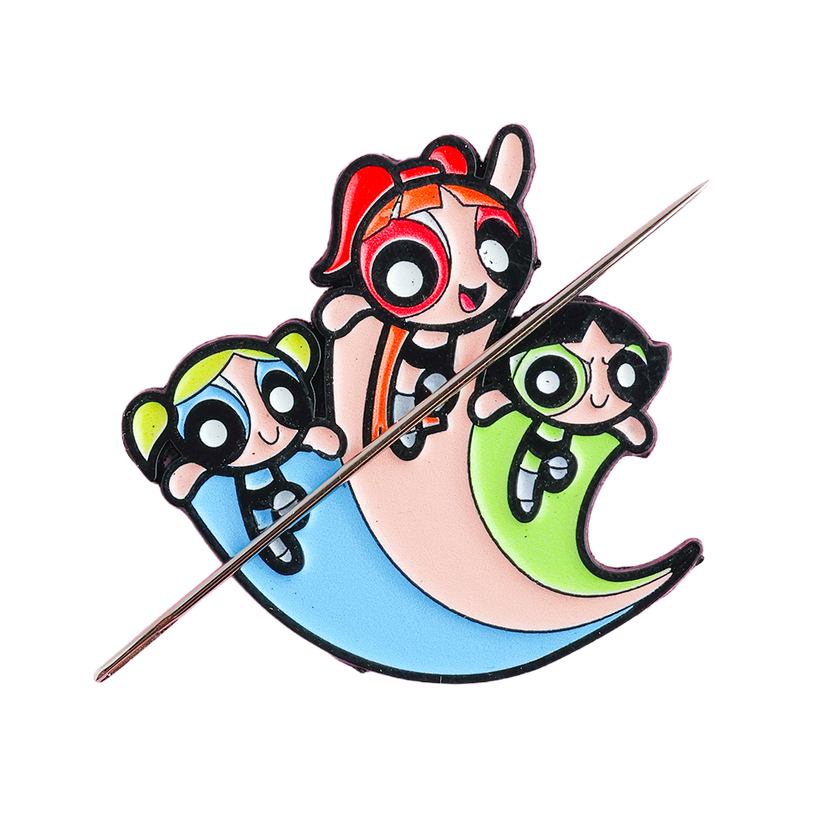 Cartoon Super Girl Needle Minder