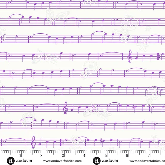 Sun Print Whisper Singalong in Orchid by Alison Glass