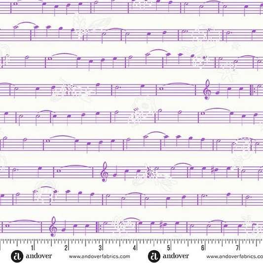 Sun Print Whisper Singalong in Orchid by Alison Glass