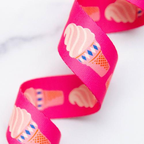 1.5" Ice Cream Webbing in Playful by Kimberly Kight