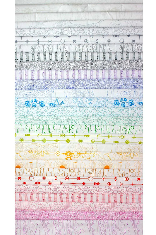 Whisper Fat Quarter Bundle by Alison Glass