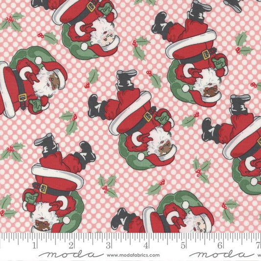 Holly Jolly - Jolly Santa Dots by Urban Chiks for Moda
