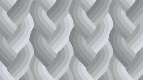 Echo Braid in Grey by Emily Van Hoff for Moda