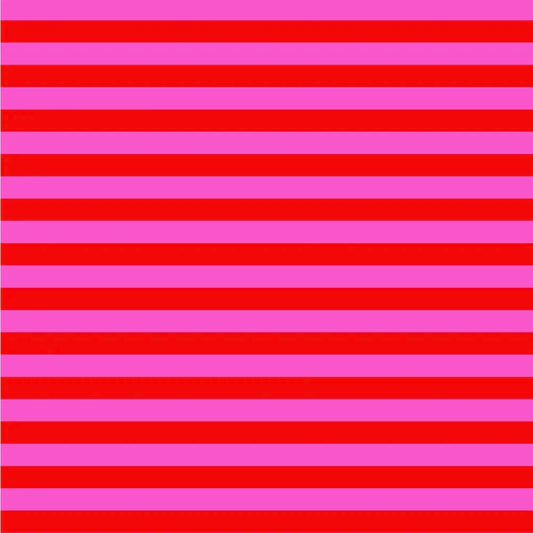 Tent Stripe PWTP069 Peony - Tula Pink