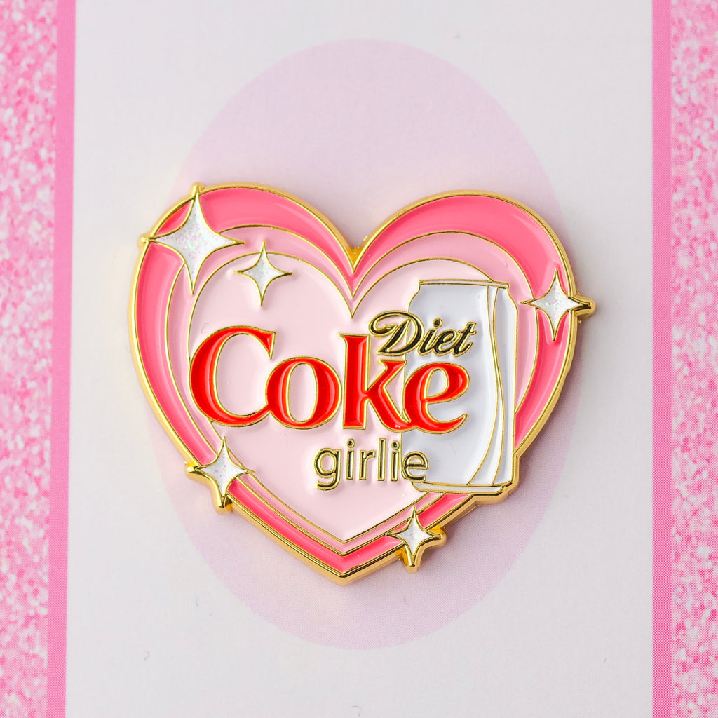 Diet Soda Girlie Needle Minder by Glitterland