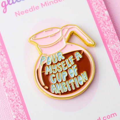Coffee Ambition Needle Minder by Glitterland