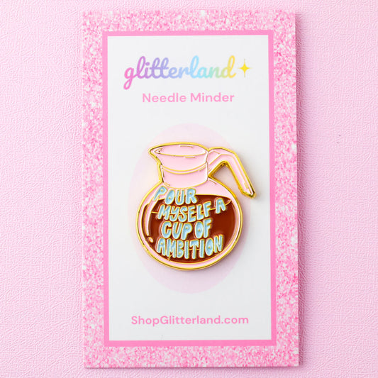 Coffee Ambition Needle Minder by Glitterland