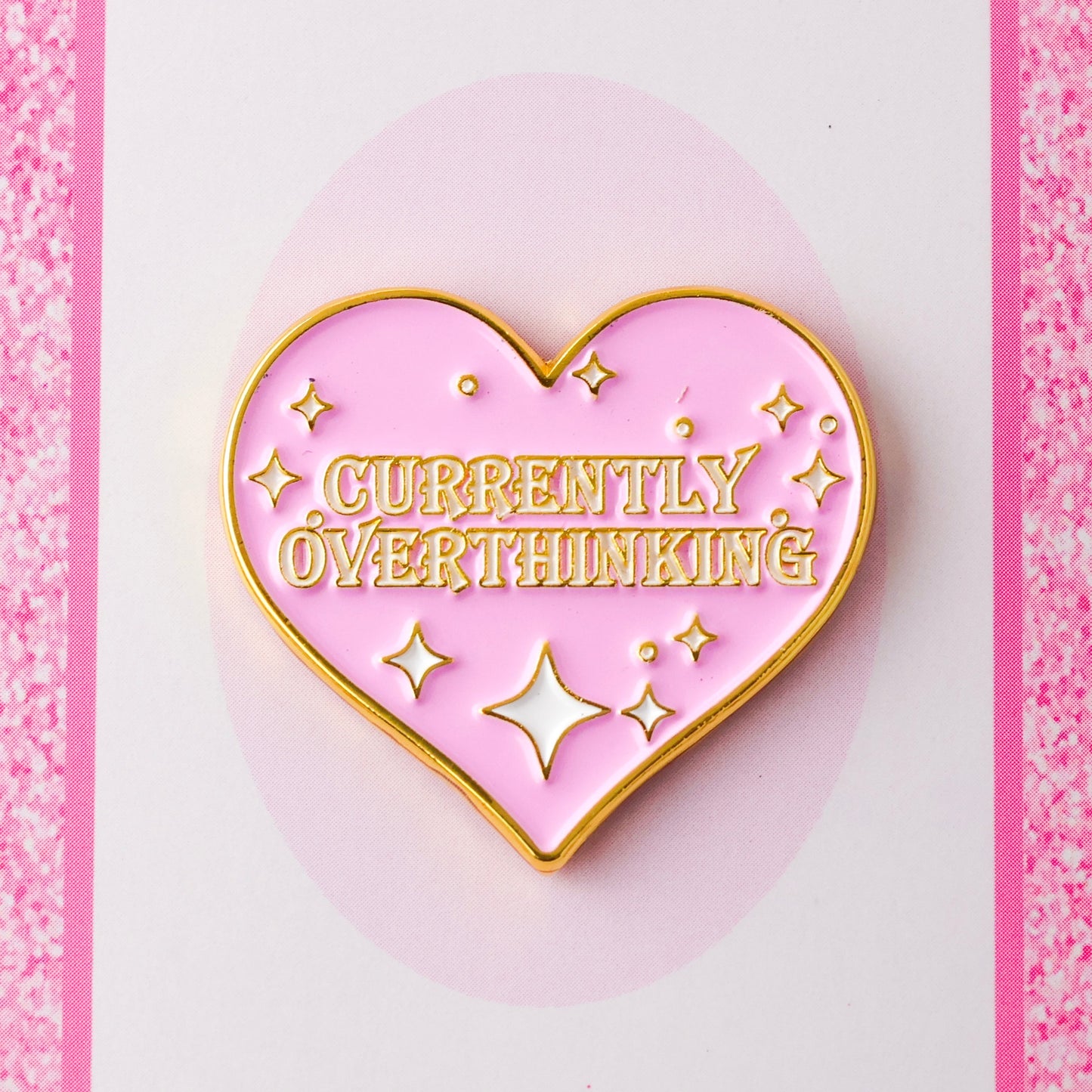 Currently Overthinking Needle Minder by Glitterland