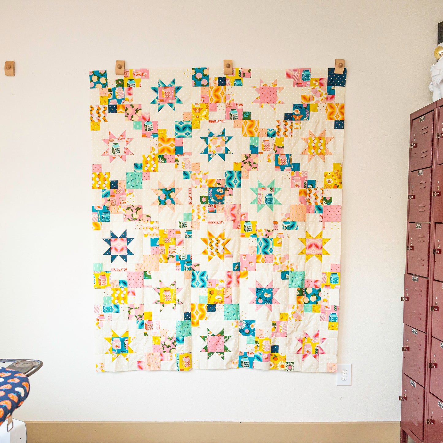 SAMPLE SALE: Pieced Juicestand Quilt Top