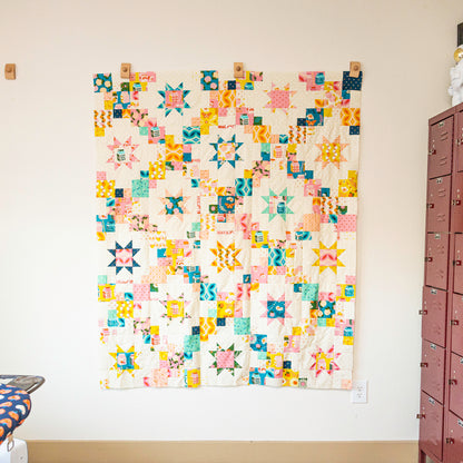 SAMPLE SALE: Pieced Juicestand Quilt Top