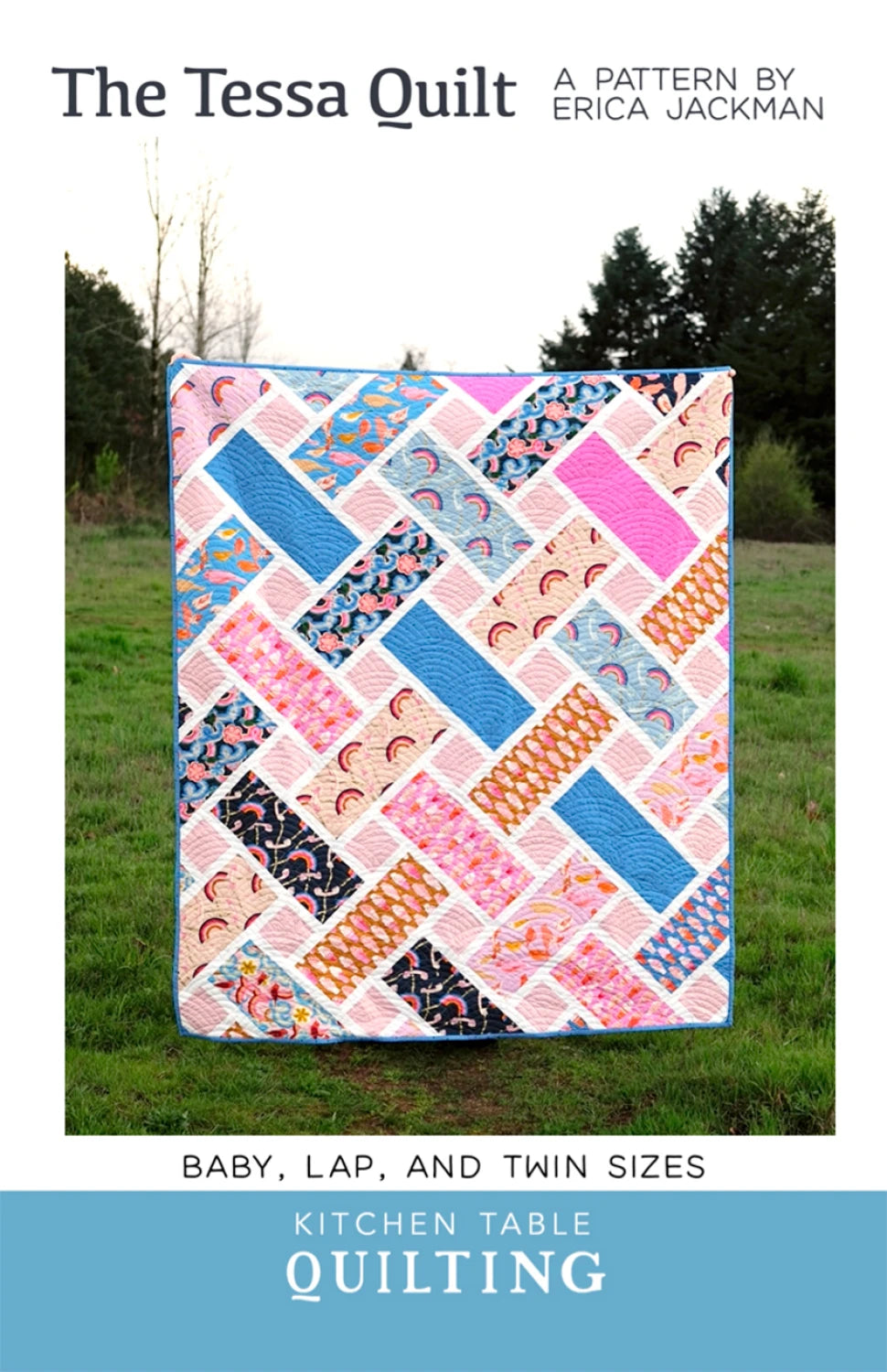 The Tessa Quilt Pattern by Kitchen Table Quilting