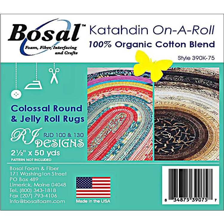 Easy Jelly Roll Rug - 2.5" Katahdin on a Roll