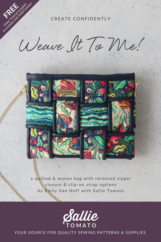 Weave It To Me! Paper Pattern by Sallie Tomato