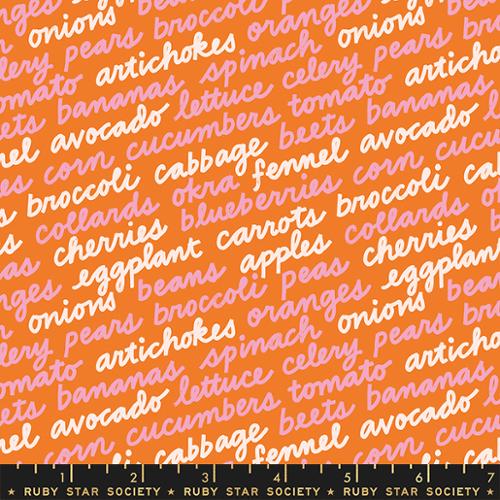 Food Group Burnt Orange RS5042 13 by Ruby Star Society