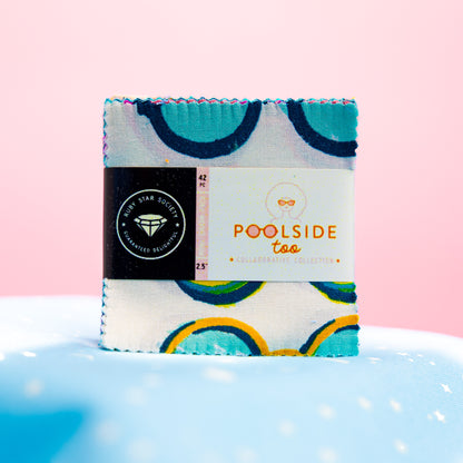 Poolside Too Mini Charm RS5197MC Precut by Ruby Star Society