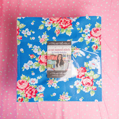 Cat Named Stitch Layer Cake® 55340LC Precut by Camille Roskelley for Moda