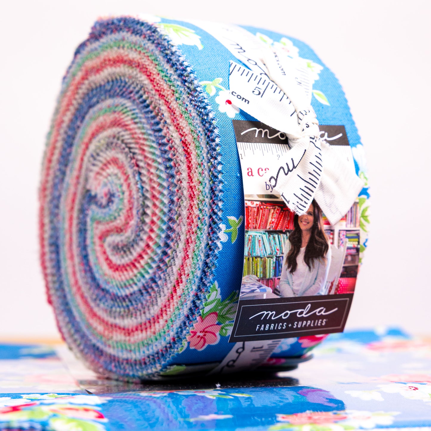 Cat Named Stitch Jelly Roll® 55340JR Precut by Camille Roskelley for Moda