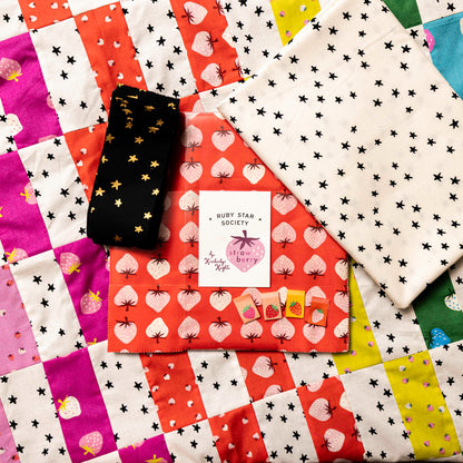 Strawberry Rainbow Quilt Kit
