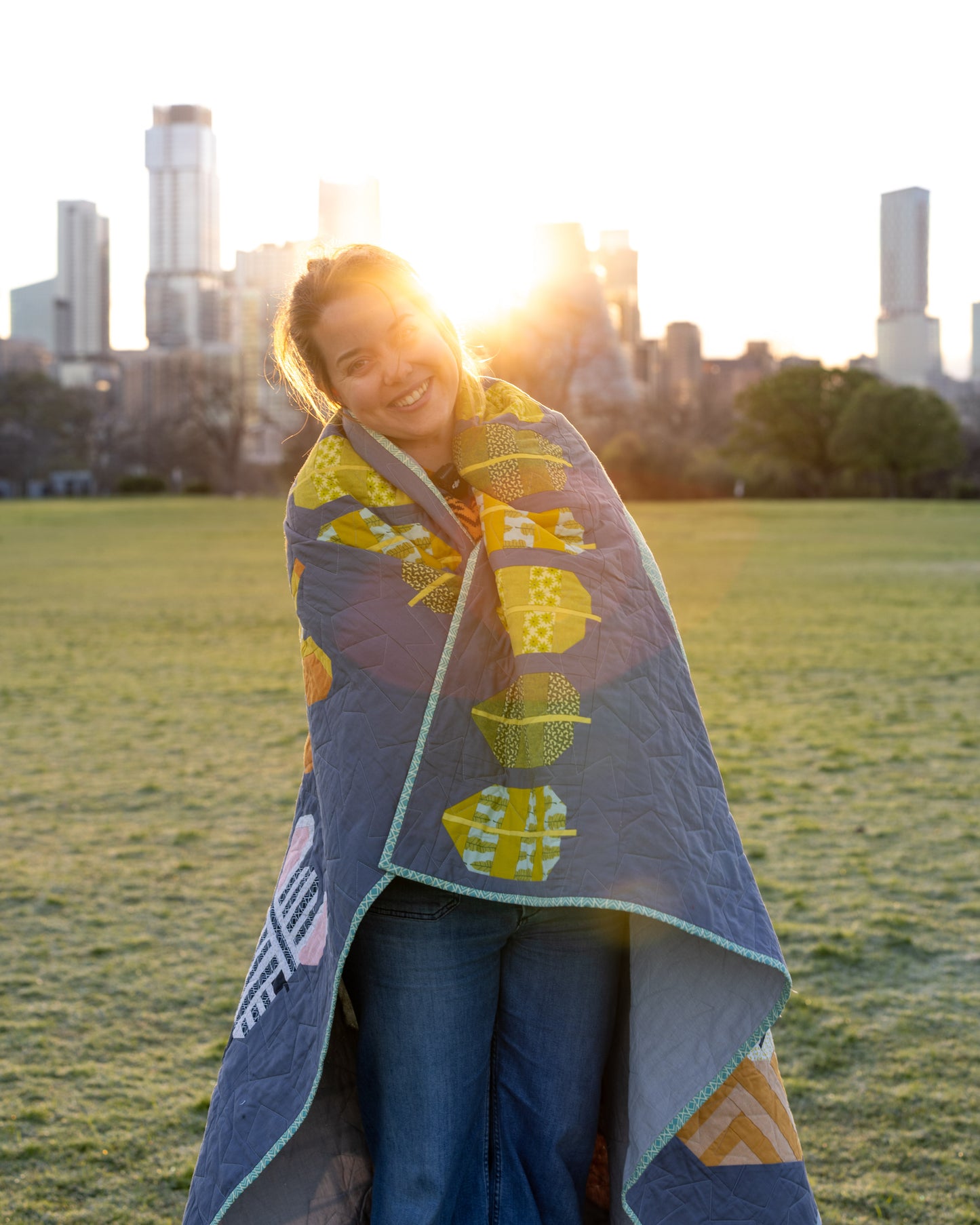 Personal Destash: Safari Finished Quilt