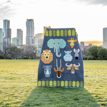 Personal Destash: Safari Finished Quilt